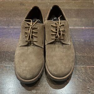 Rockport Men's Brown Suede Oxfords 9.5w